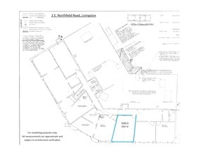 2 E Northfield Rd, Livingston, NJ à louer Plan de site– Image 1 sur 1