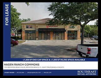 Plus de détails pour 7410 Boynton Beach Blvd, Boynton Beach, FL - Local commercial à louer