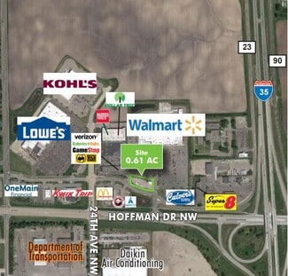 Plus de détails pour 1130 W Frontage Rd, Owatonna, MN - Terrain à vendre