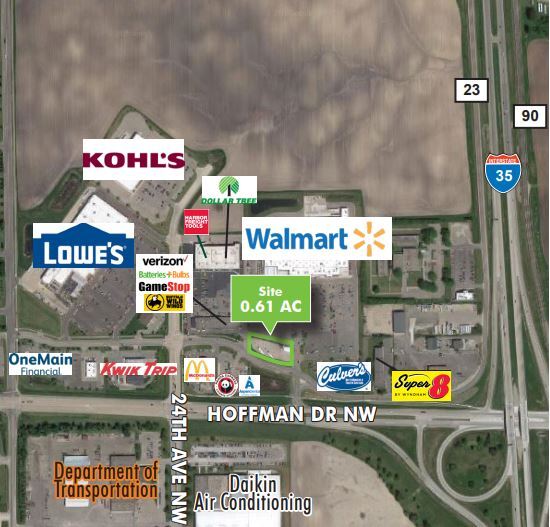 1130 W Frontage Rd, Owatonna, MN à vendre Photo de l’immeuble– Image 1 sur 2