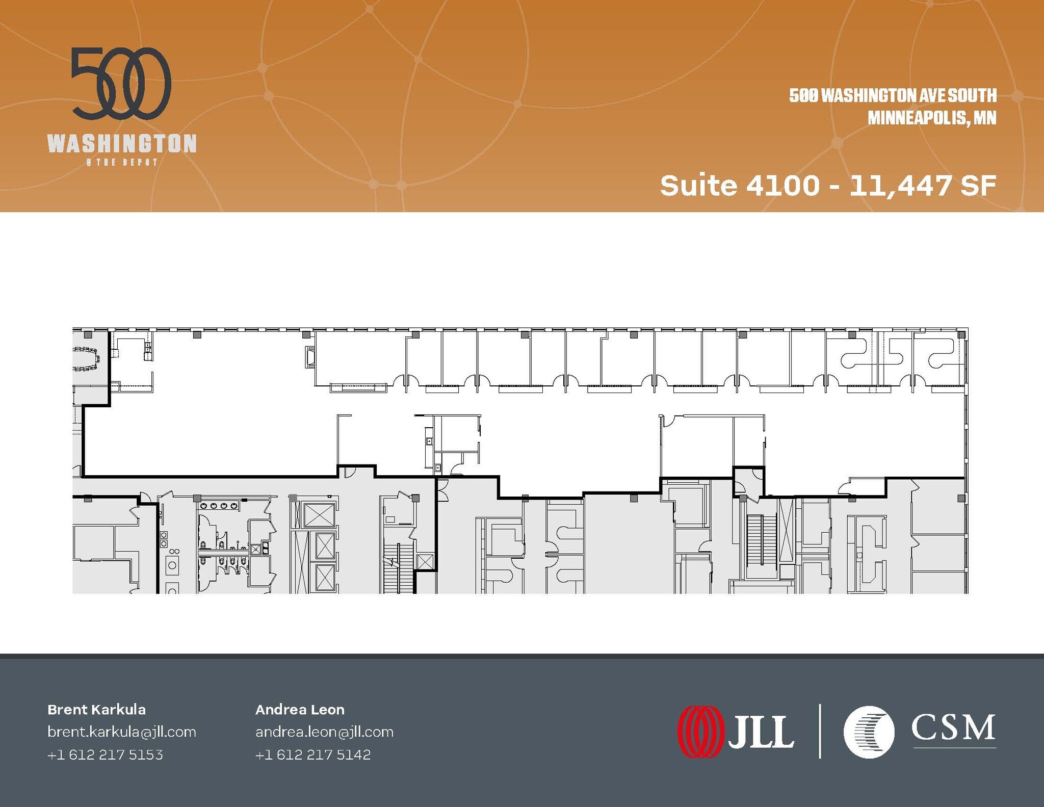 500 Washington Ave S, Minneapolis, MN à louer Plan d’étage– Image 1 sur 1