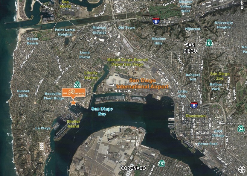 4960 N Harbor Dr, San Diego, CA à louer - Aérien – Image 2 sur 6