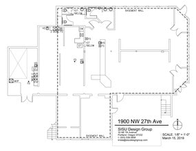 1900-1904 NW 27th Ave, Portland, OR à louer Plan de site– Image 1 sur 2