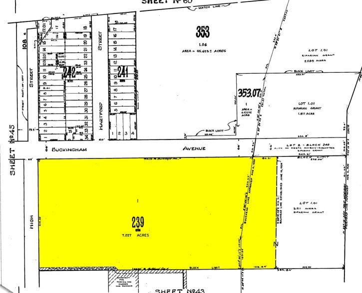 1 Buckingham Ave, Perth Amboy, NJ à vendre - Plan cadastral – Image 2 sur 12