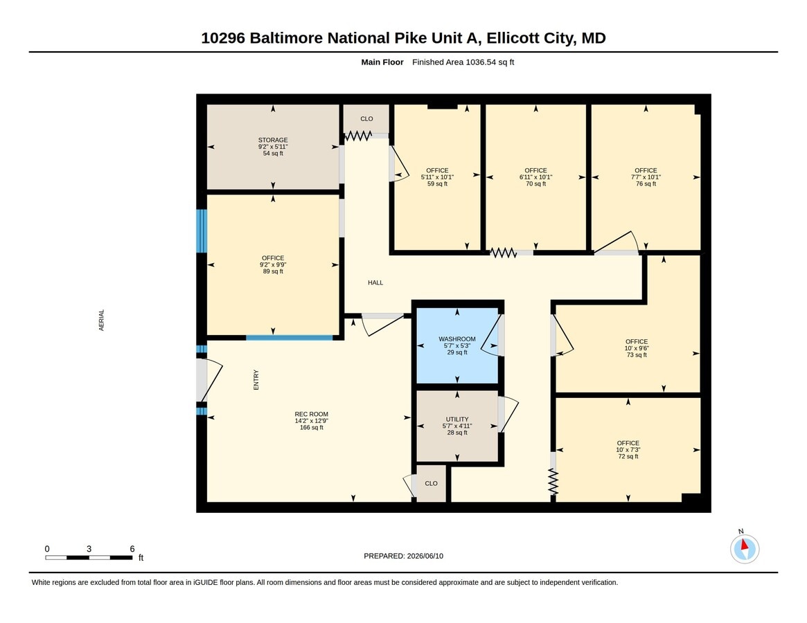 10294-10300 Baltimore National Pike, Ellicott City, MD 21042 - Lot 10294-A -  - Plan d’étage - Image 1 of 17