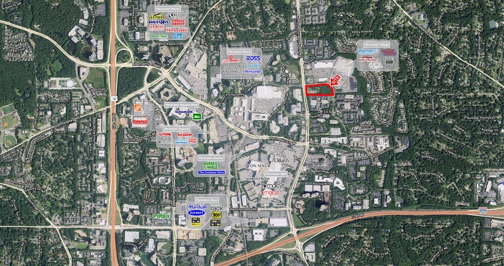 4681 Ashford Dunwoody Rd, Atlanta, GA à vendre - Photo de l’immeuble – Image 2 sur 2