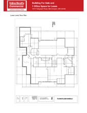 7815 Telegraph Rd, Bloomington, MN à vendre Plan d’étage– Image 2 sur 2
