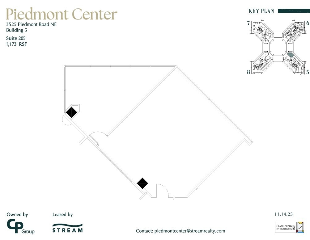 3495 Piedmont Rd NE, Atlanta, GA à louer Plan d’étage– Image 1 sur 1