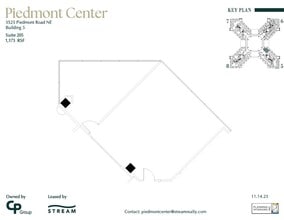 3495 Piedmont Rd NE, Atlanta, GA à louer Plan d’étage– Image 1 sur 1
