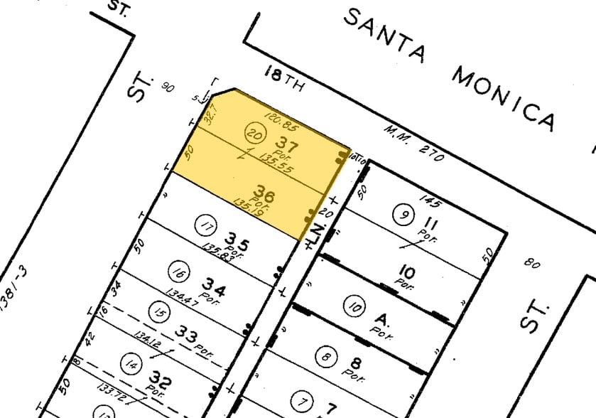1800 S Flower St, Los Angeles, CA à louer - Plan cadastral – Image 2 sur 5