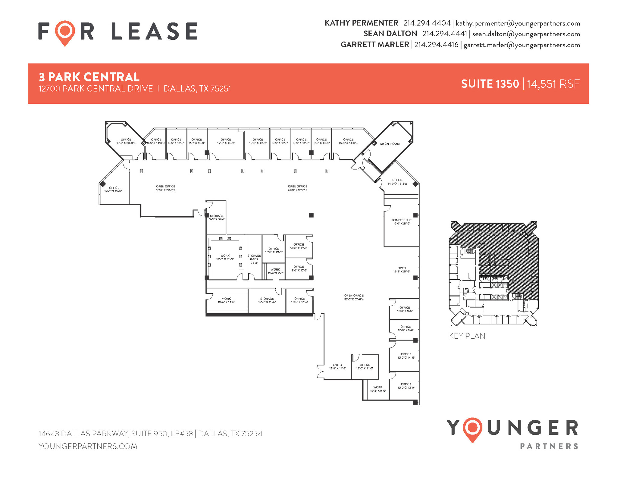 12700 Park Central Dr, Dallas, TX à louer Plan d’étage– Image 1 sur 1