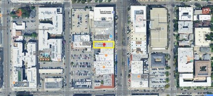 325-327 N Brand Blvd, Glendale, CA - VUE AÉRIENNE  vue de carte