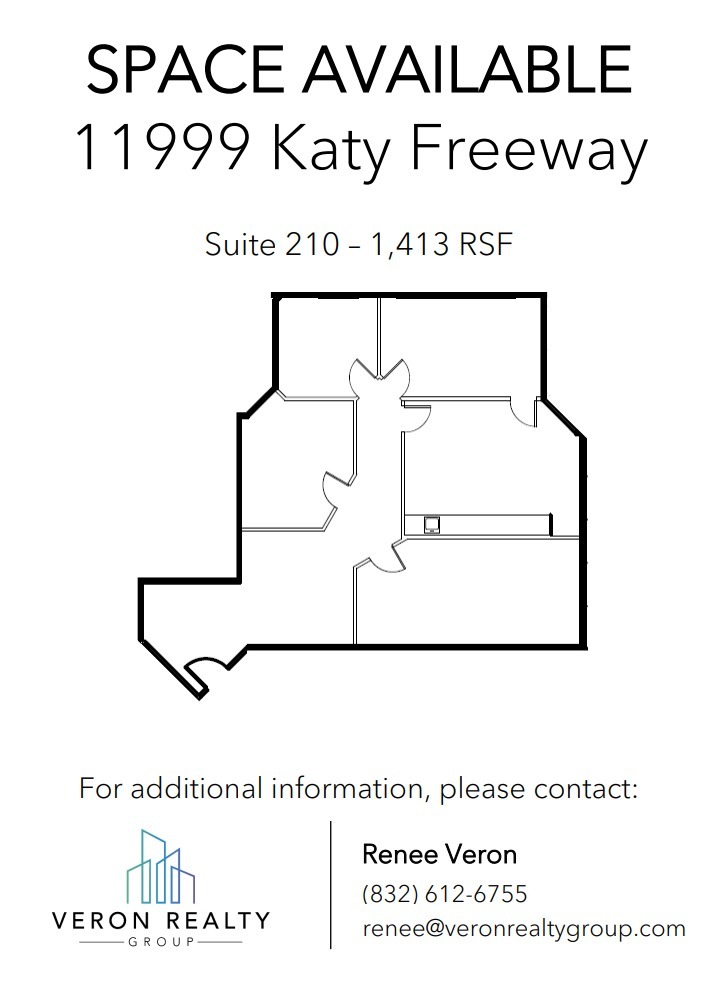 11999 Katy Fwy, Houston, TX à louer Plan d’étage– Image 1 sur 1