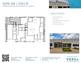 550 N Commons Dr, Aurora, IL à louer Plan d’étage– Image 1 sur 1