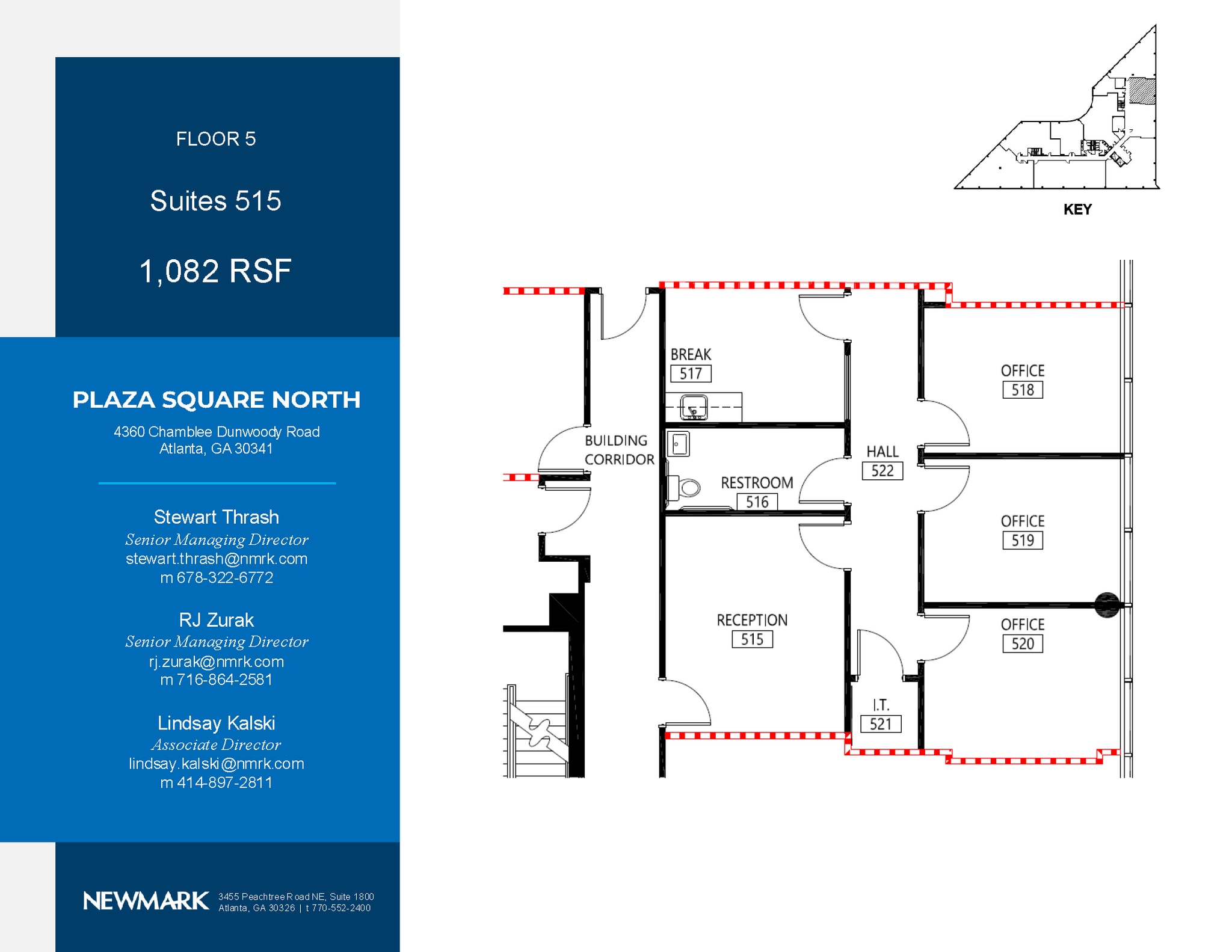 4360 Chamblee Dunwoody Rd, Atlanta, GA à louer Plan d’étage– Image 1 sur 1