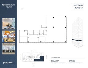 1201 Louisiana St, Houston, TX à louer Plan de site– Image 1 sur 2