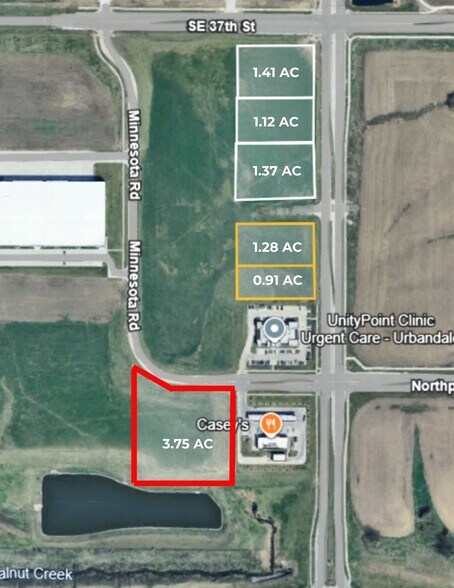 5150 100th St, Urbandale, IA à vendre - Aérien – Image 1 sur 2