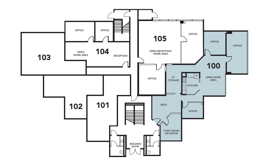 43180 Business Park Dr, Temecula, CA à louer Plan d’étage– Image 1 sur 1