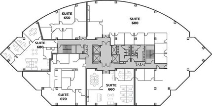 4660 la jolla village Dr, San Diego, CA à louer Plan d’étage– Image 1 sur 1