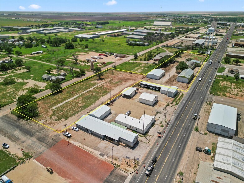 211 S Lynn Ave, Lamesa, TX à vendre - Aérien – Image 3 sur 18