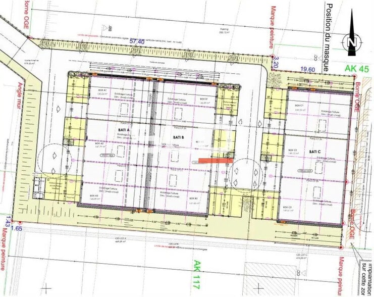 Local d’activités dans Pommiers à louer - Plan d’étage – Image 2 sur 3