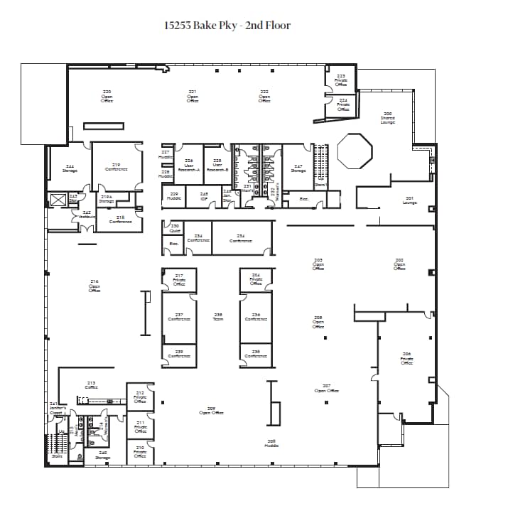 15253 Bake Pky, Irvine, CA à louer Plan d’étage– Image 1 sur 1