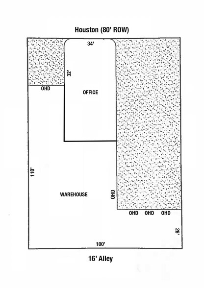 610 Houston St, Levelland, TX à vendre - Plan de site – Image 2 sur 8
