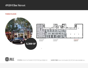 4801-4809 Bethesda Ave, Bethesda, MD à louer Plan d’étage– Image 1 sur 1