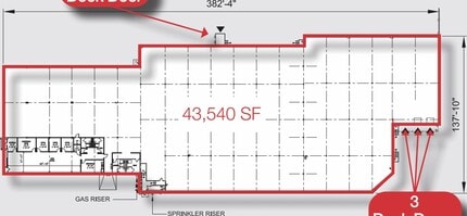 475 S Dean St, Englewood, NJ à louer Plan d’étage– Image 2 sur 2