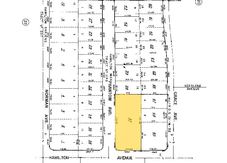 1855 Hamilton Ave, San Jose, CA à louer - Plan cadastral – Image 2 sur 6