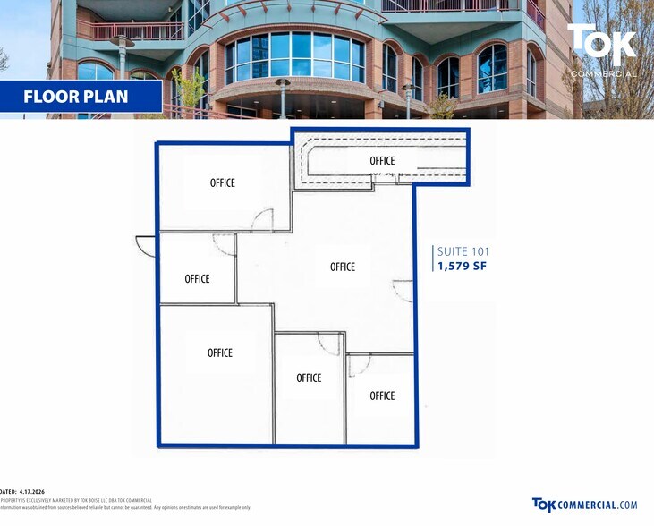 701 E Front Ave, Coeur d'Alene, ID à louer - Plan d’étage – Image 2 sur 6