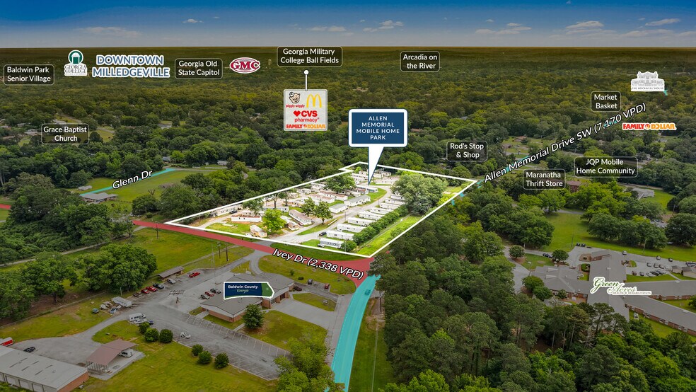 105 Ivey Dr, Milledgeville, GA à vendre - Photo de l’immeuble – Image 3 sur 8