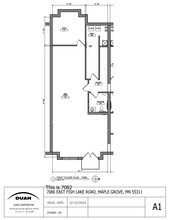 7082 E Fish Lake Rd, Maple Grove, MN à louer Plan de site– Image 1 sur 1