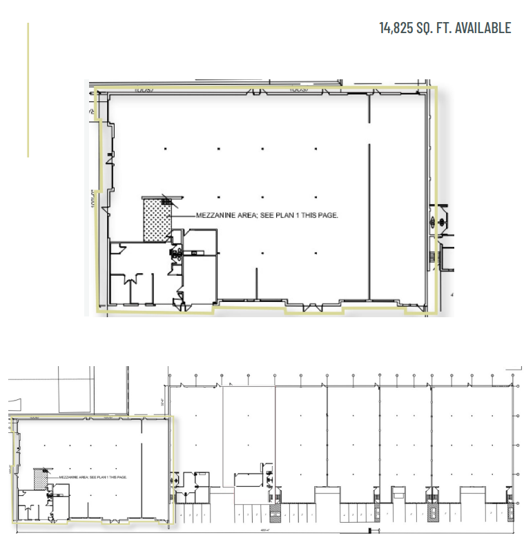 951-977 Powell Av, Winnipeg, MB à louer Plan d’étage– Image 1 sur 1