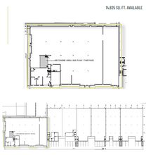 951-977 Powell Av, Winnipeg, MB à louer Plan d’étage– Image 1 sur 1