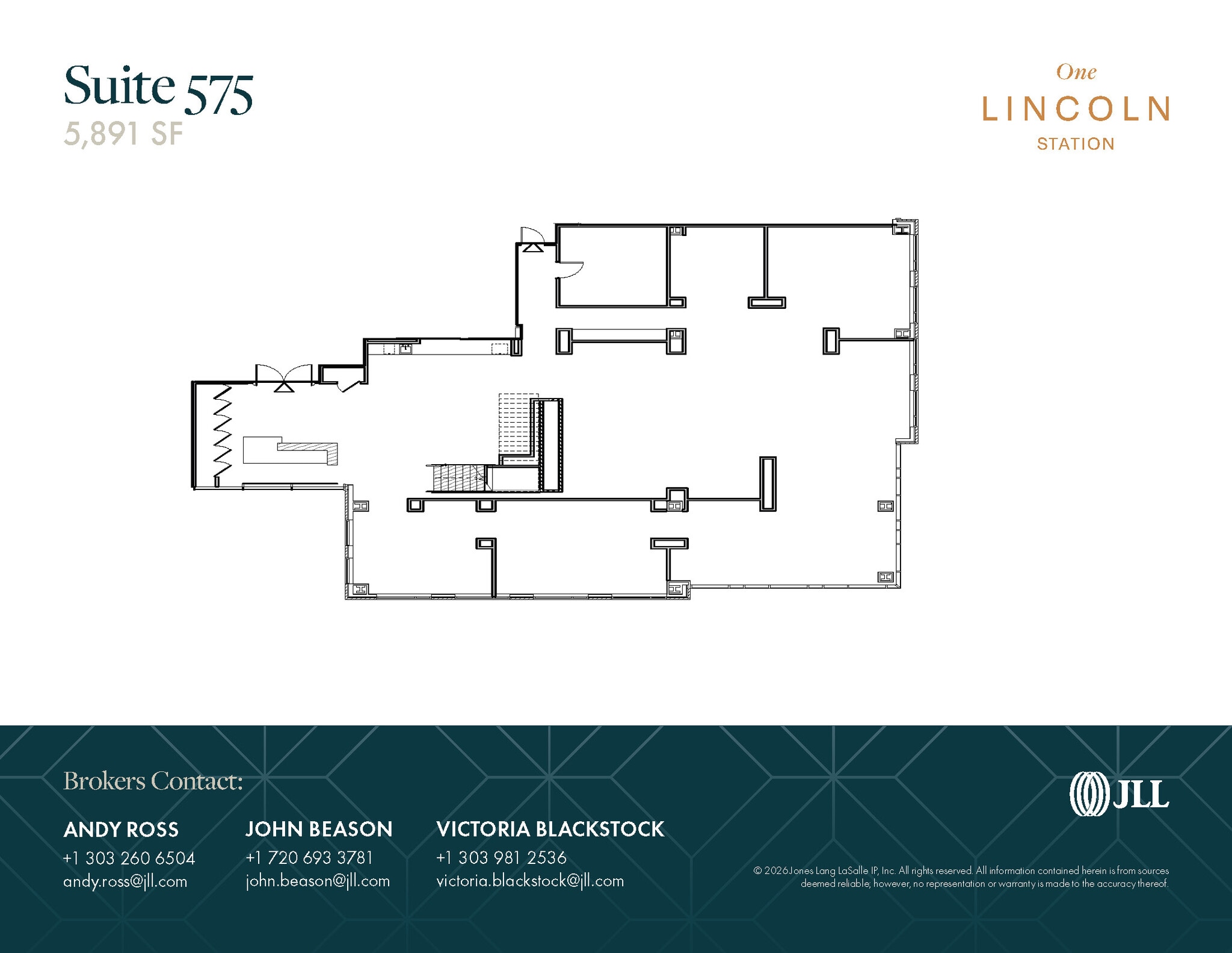 9380 Station St, Lone Tree, CO à louer Plan d’étage– Image 1 sur 2