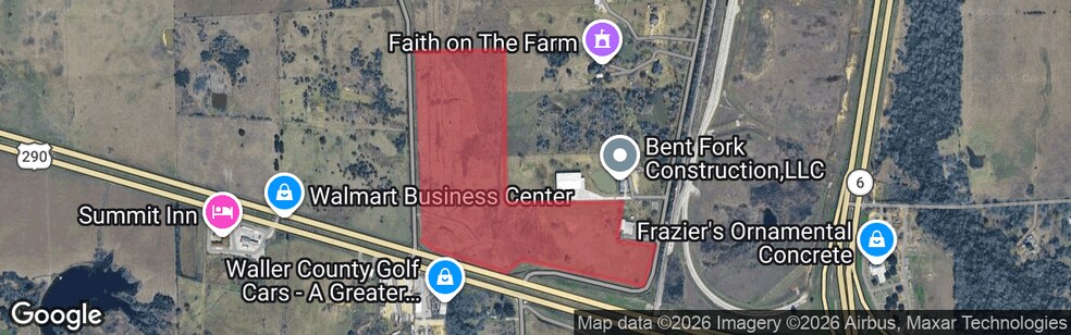 290 US-290, HWY 6, JONES ROAD & OLD HOWTH ROAD, Hempstead, TX à vendre - Photo principale – Image 1 sur 1