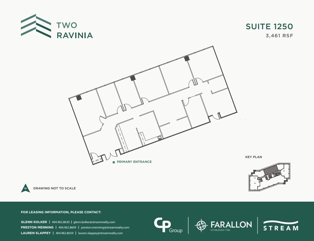 1 Ravinia Dr, Atlanta, GA à louer Plan d’étage– Image 1 sur 1