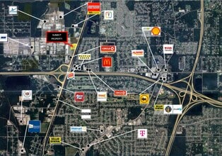 61025 LA-11 Hwy, Slidell, LA - VUE AÉRIENNE vue de carte