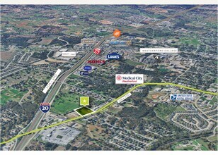 1860 Santa Fe Dr, Weatherford, TX - Vue aérienne  vue de carte