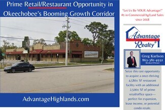 Plus de détails pour 102 SW 14th St, Okeechobee, FL - Local commercial à vendre