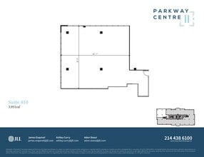 2805 Dallas Pkwy, Plano, TX à louer Plan d’étage– Image 1 sur 1