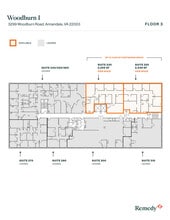 3299 Woodburn Rd, Annandale, VA à louer Plan d’étage– Image 1 sur 1