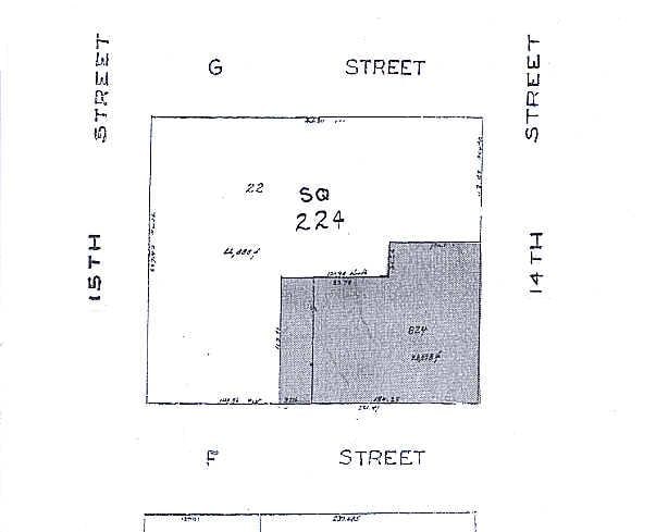 600 14th St NW, Washington, DC à louer - Plan cadastral – Image 2 sur 25