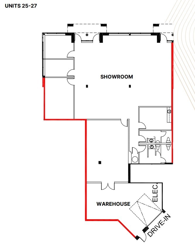 760 Pacific Rd, Oakville, ON à louer Plan d’étage– Image 1 sur 1