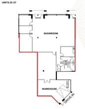 760 Pacific Rd, Oakville, ON à louer Plan d’étage– Image 1 sur 1