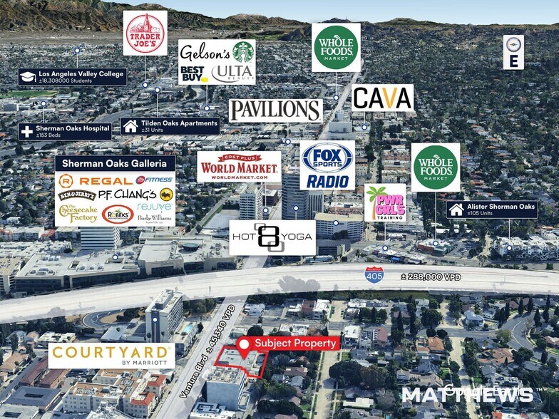 15430-15436 Ventura Blvd, Sherman Oaks, CA à louer - Photo de l’immeuble – Image 2 sur 2