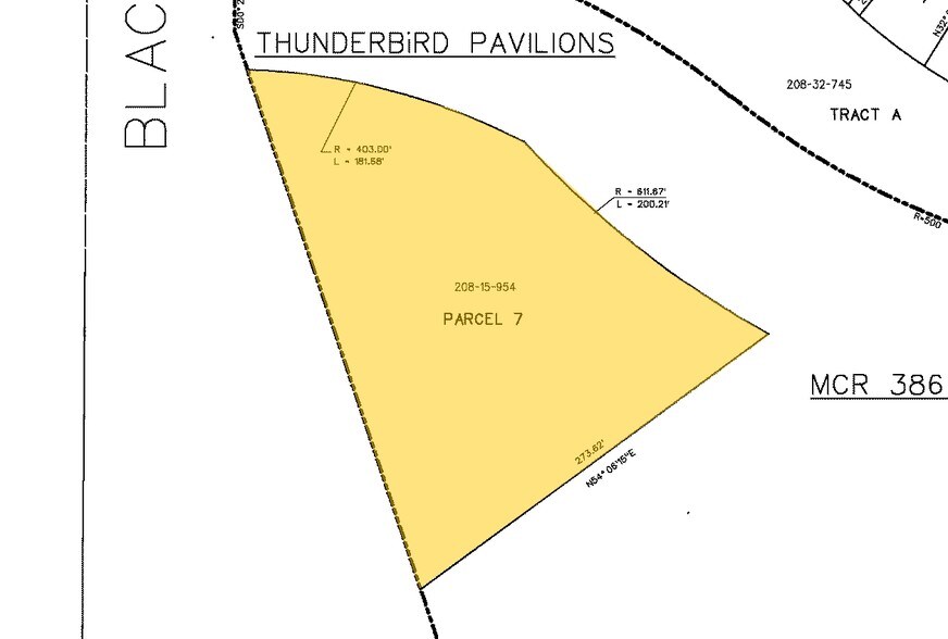 2680 W Thunderbird Rd, Phoenix, AZ à vendre - Plan cadastral – Image 3 sur 22