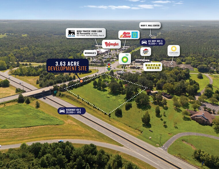 3220 US Highway 601 S, Concord, NC à vendre - Photo de l’immeuble – Image 2 sur 5