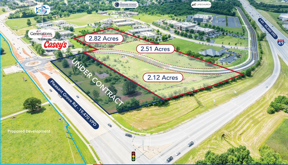 2821 W Pleasant Grove Rd, Rogers, AR à vendre - Photo de l’immeuble – Image 2 sur 7